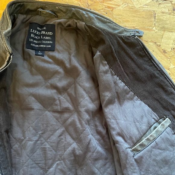 Lucky Brand Black Label Leather Jacket - Picture 3 of 7